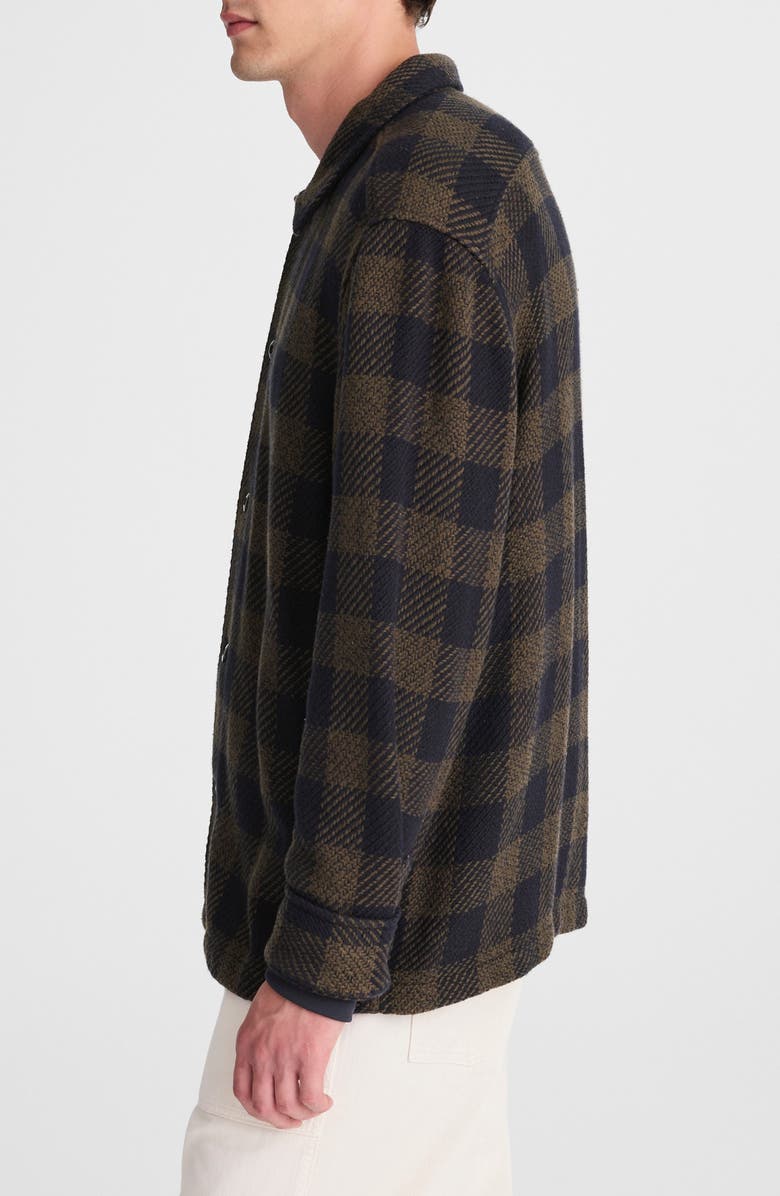 Madewell Twill Shirt Jacket, Alternate, color, Gradient Plaid