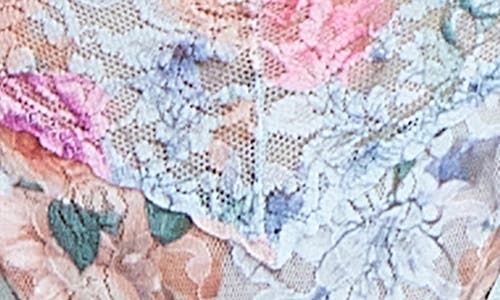 Hanky Panky Print Original Rise Thong In Blue
