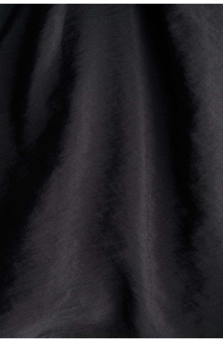 H&M Flared Mini Skirt, Alternate, color, Black