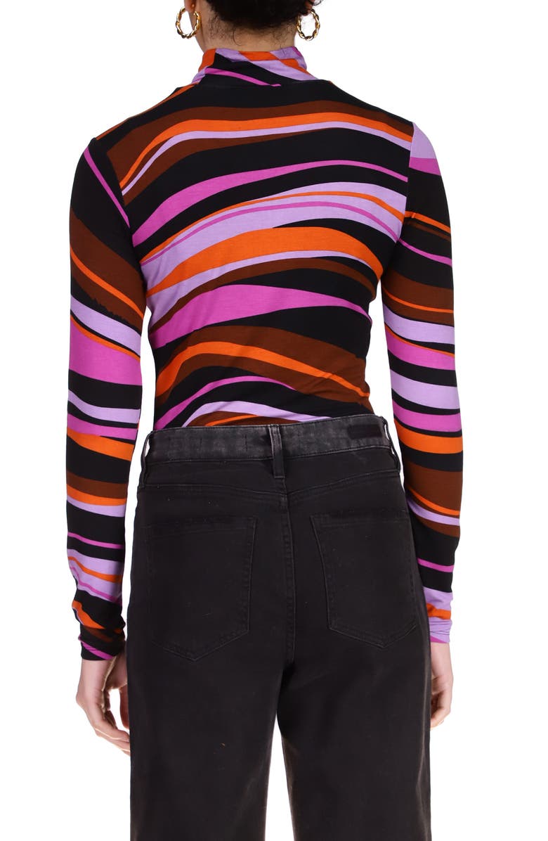 Sanctuary Slinky Mock Neck Top, Alternate, color,