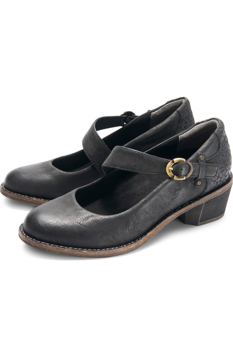 Hälsa Footwear Mia Mary Jane Pump, Alternate, color, Black Leather