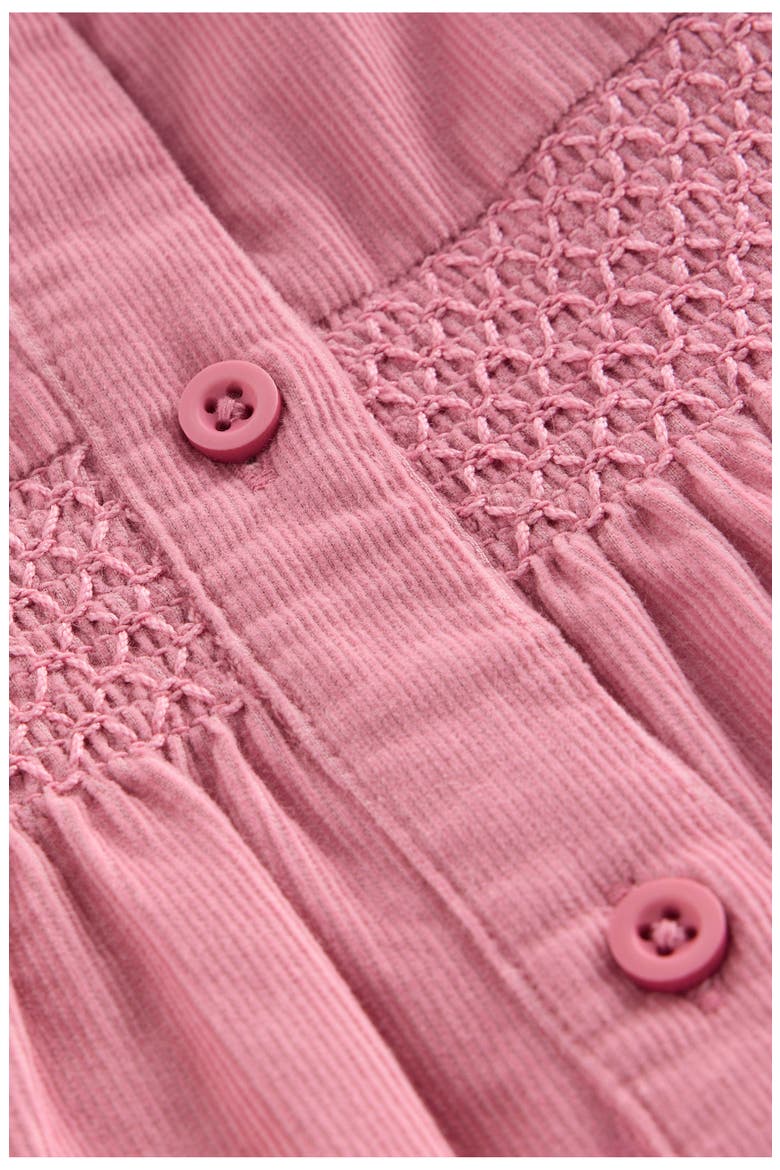 Kids' Scallop Collar Corduroy Shirt, Alternate, color, PINK CORD