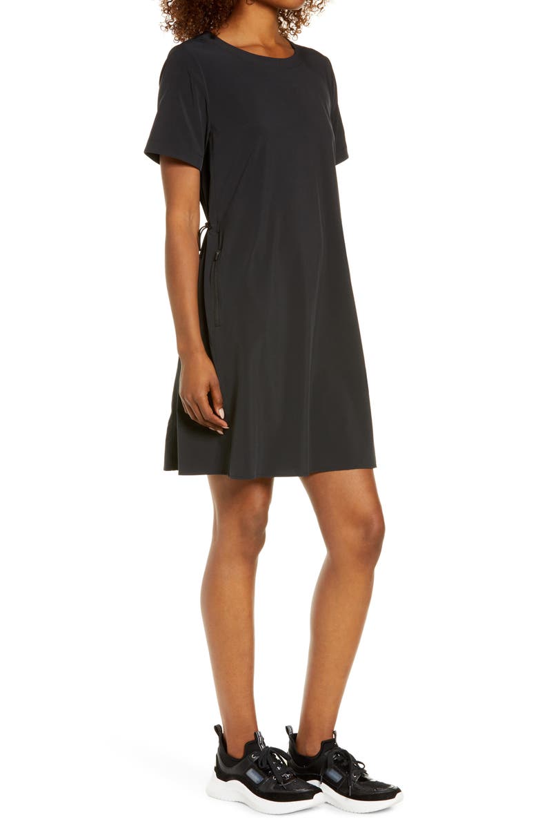 Zella Cinch Side Dress, Alternate, color,