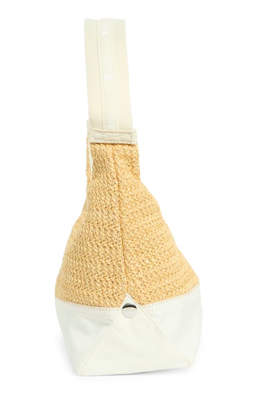Shop Lesportsac Colorblock Raffia Shoulder Bag