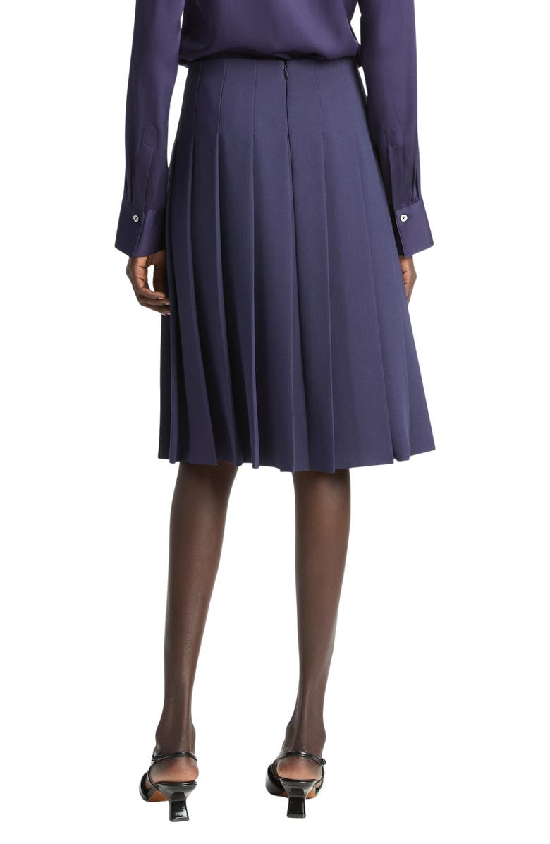 Vince Pleated Skirt, Alternate, color, Coastal Blue
