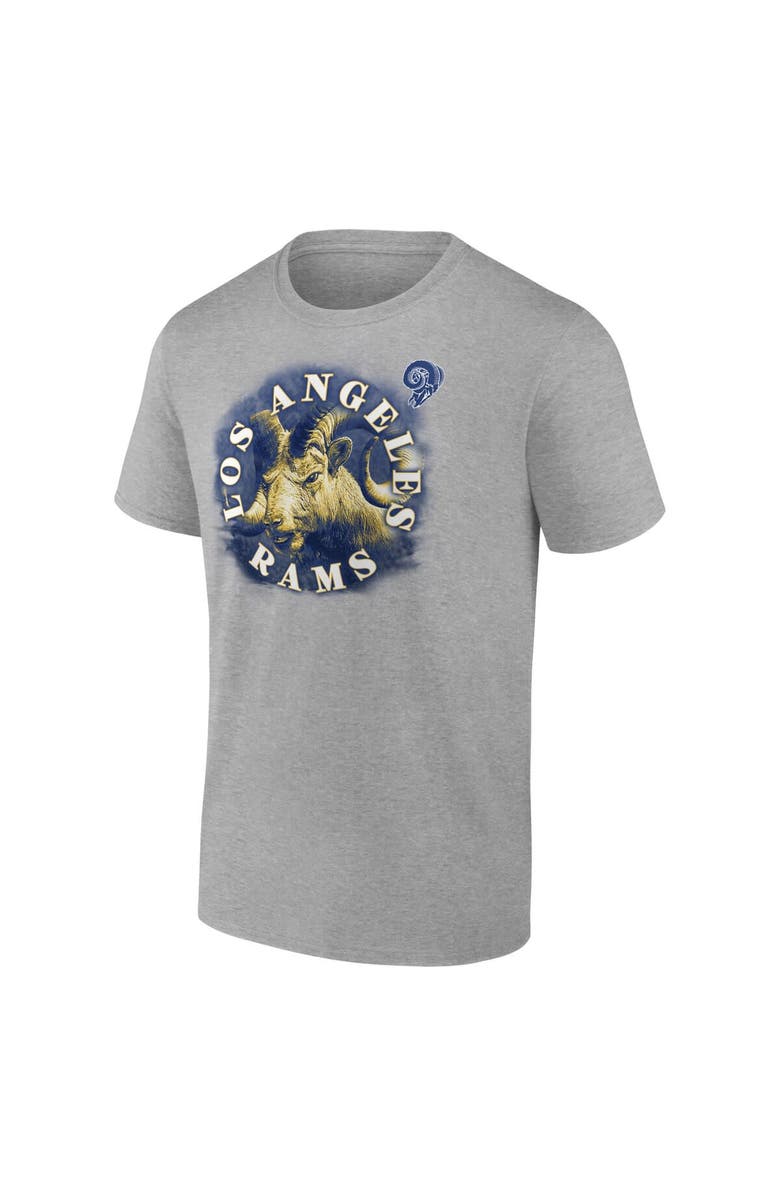 FANATICS Men's Fanatics Branded Heathered Gray Los Angeles Rams Big & Tall Sporting Chance T-Shirt, Alternate, color, Heather Gray
