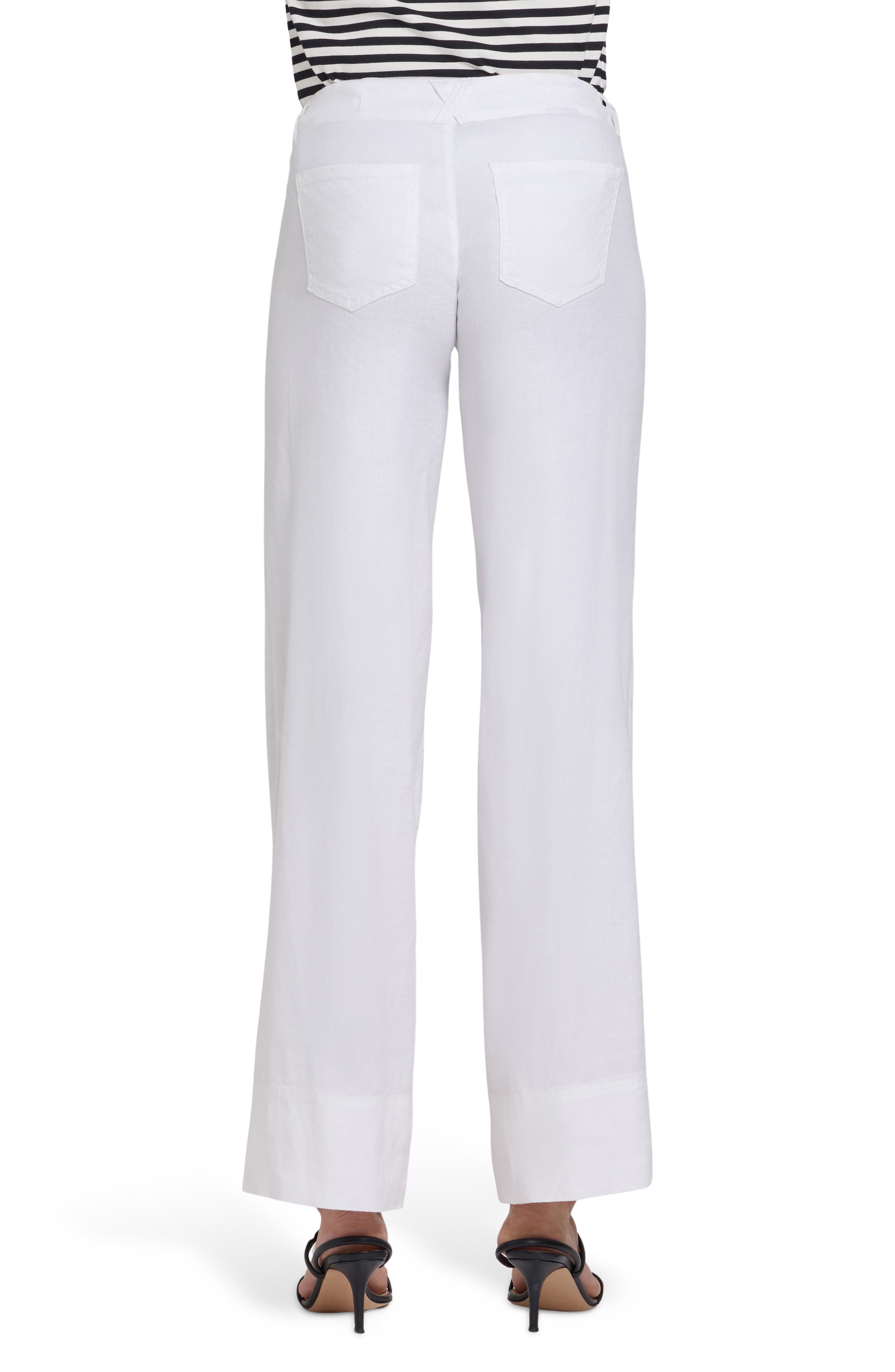 Linen Blend Wide Leg Pants - image 4