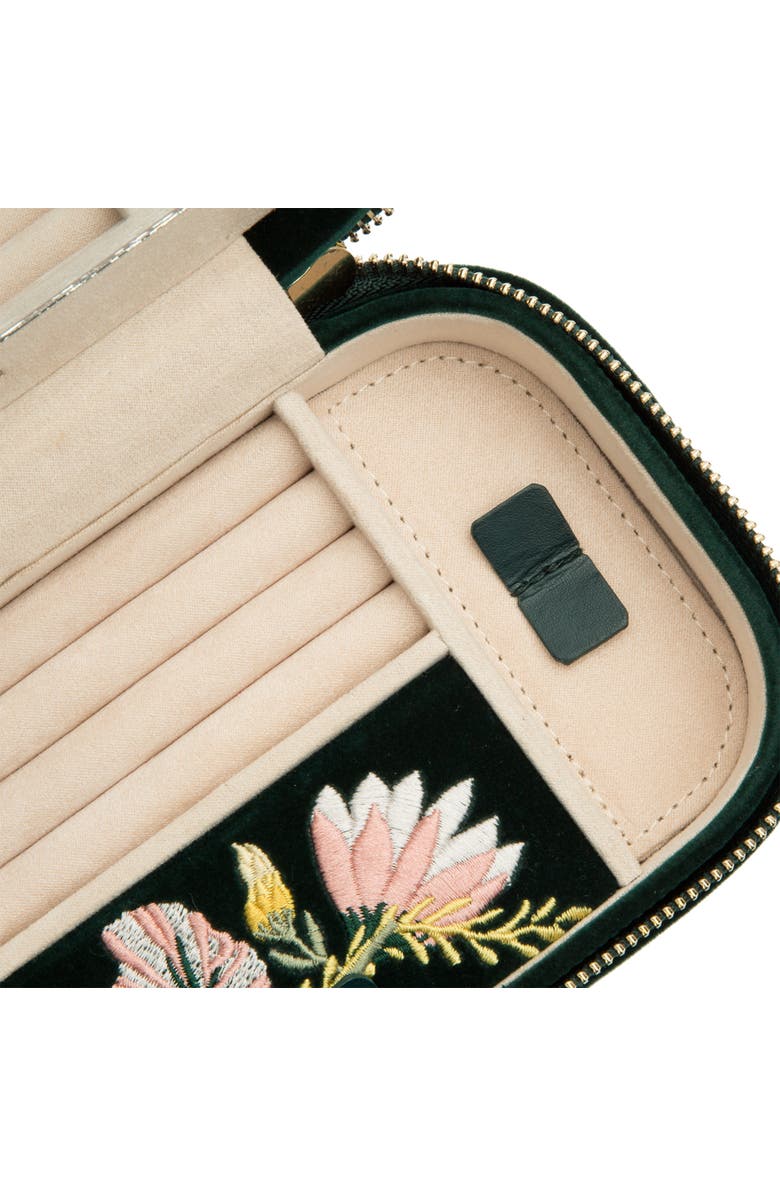 WOLF Zoe Travel Zip Case, Alternate, color, Forest Green