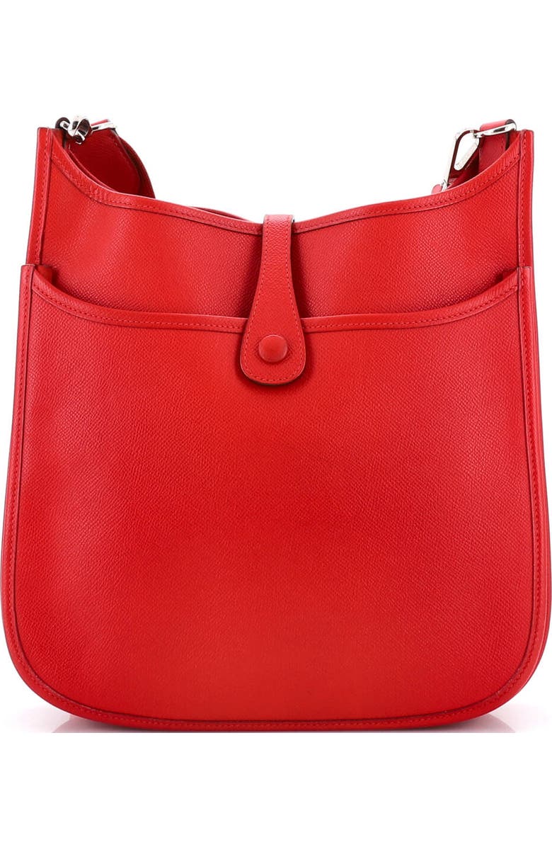 Pre-Owned Hermes Evelyne Bag Gen III Epsom PM, Alternate, color, Rouge Vif