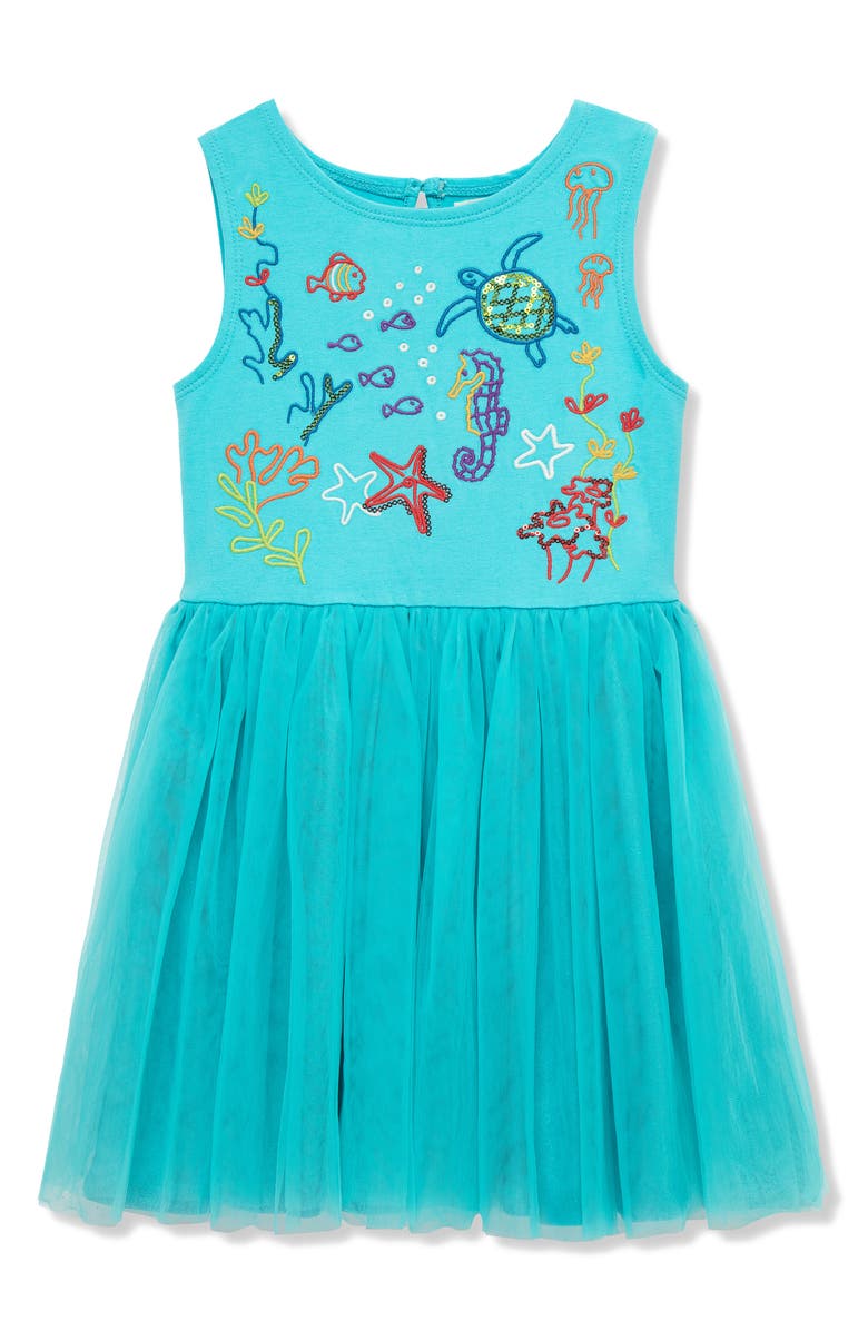 Peek Aren't You Curious Kids' Sequin Embroidered Tulle Dress | Nordstrom