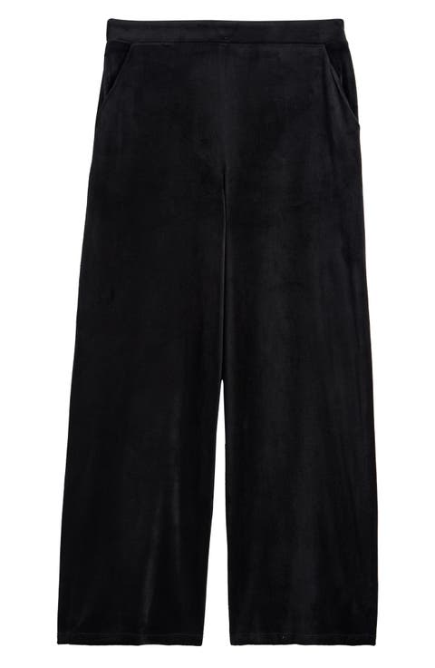 Kids' Stretch Velvet Pull-On Pants (Big Kid)