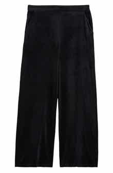 Kids' Stretch Velvet Pull-On Pants