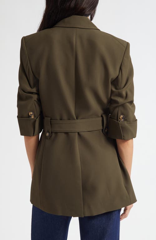 Veronica Beard Jones Dickey Jacket In Green