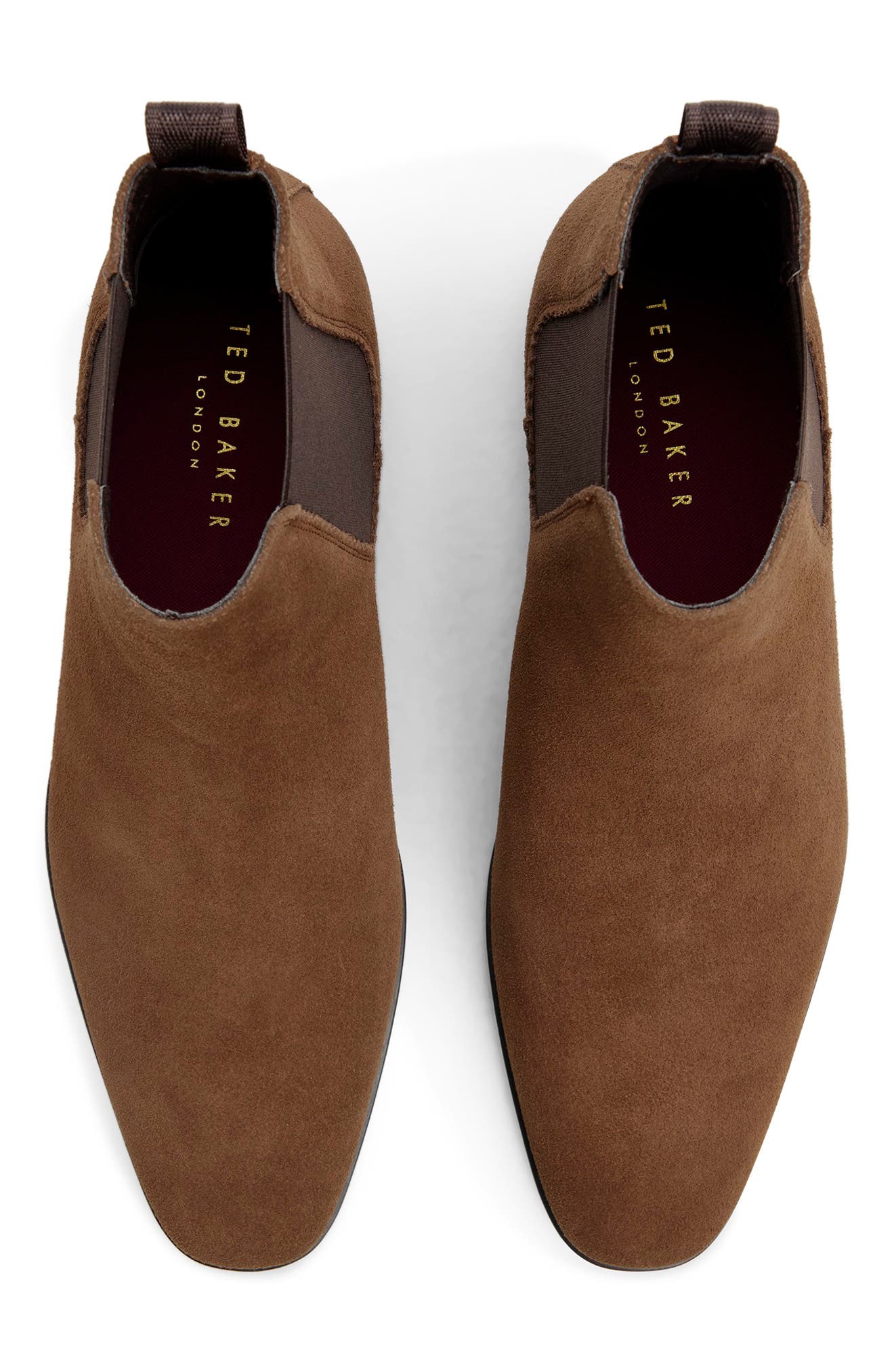 Norwich Plain Toe Chelsea Boot, Alternate, color, BROWN