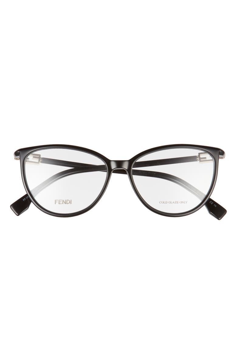 Fendi 54mm Cat Eye Optical Frames, Main, color, 
