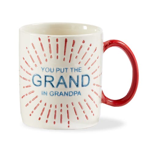 You Put The Grand In Grandpa Mug Multi Stoneware Summer