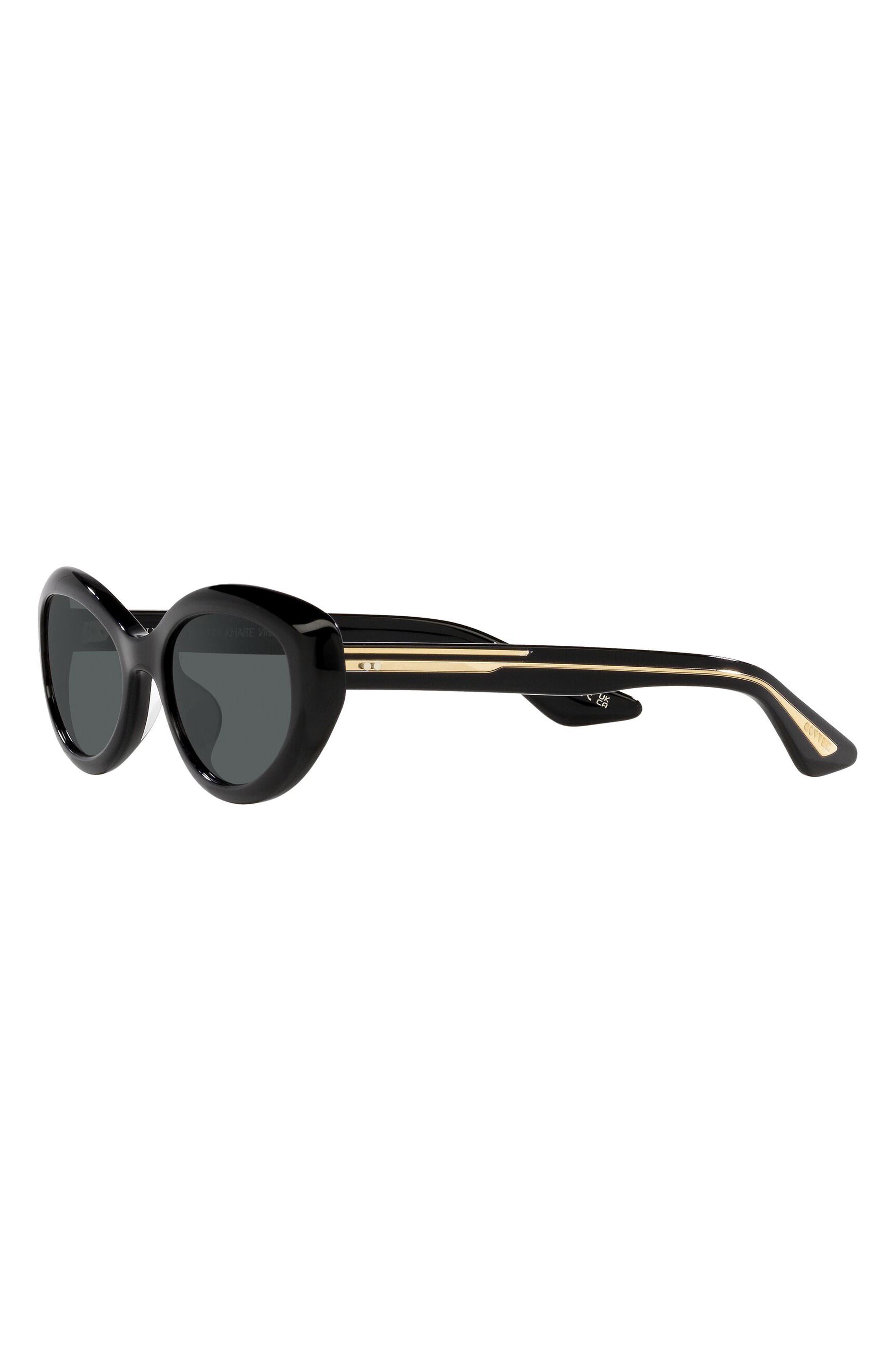 Oliver Peoples x KHAITE 1969C 53mm Oval Sunglasses (Women) | Nordstrom