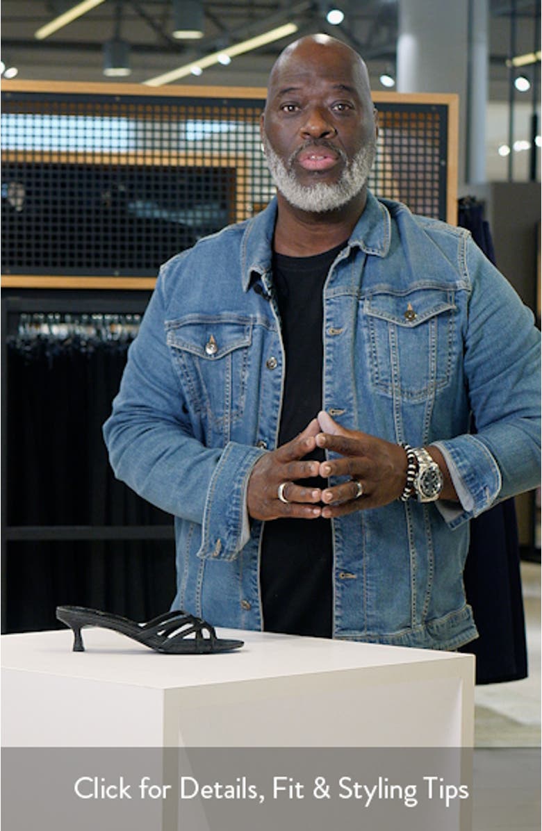 Camille Kitten Heel Sandal, sales video thumbnail