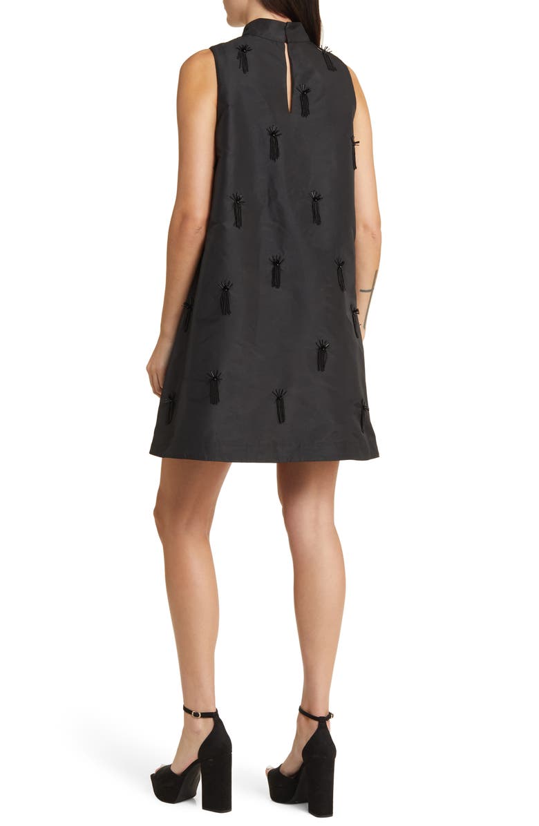 COS Beaded Halter Neck Shift Dress, Alternate, color,