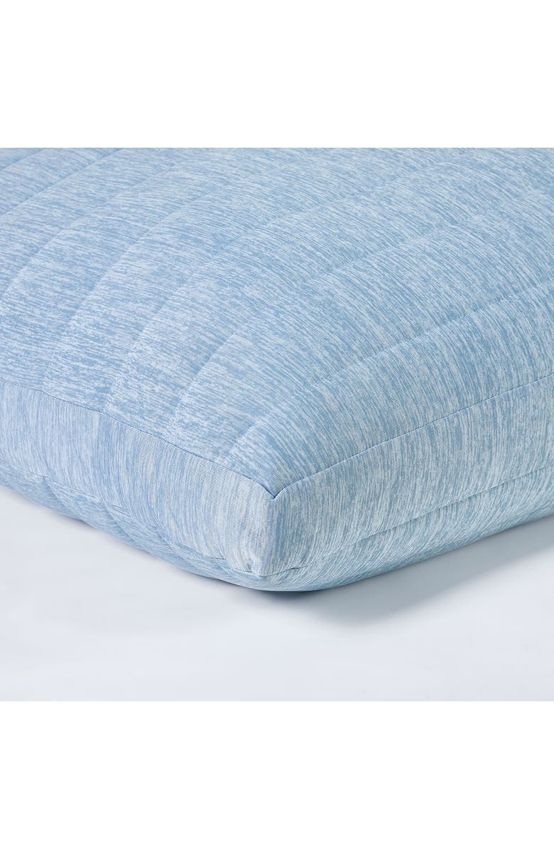 Allied Home Below Zero Quilted Cooling Pillow, Alternate, color, Blue