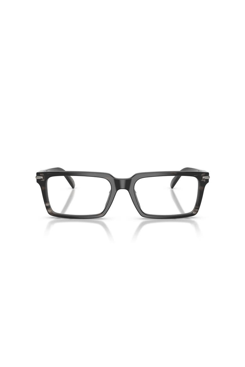 56mm Rectangle optical glasses, Alternate, color, Black