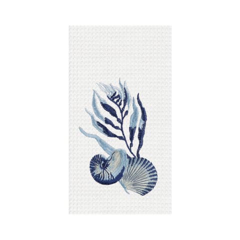 Midnight Lagoon Shells Cotton Kitchen