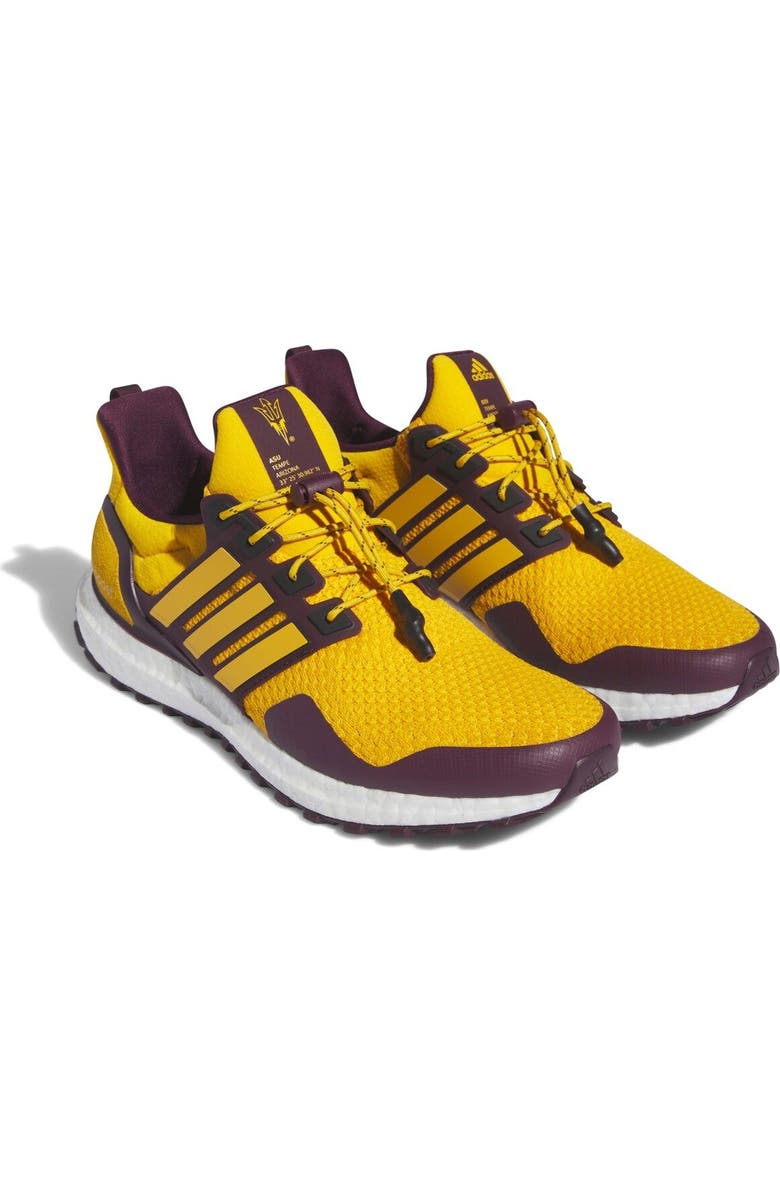 adidas Gold/Maroon Arizona State Sun Devils Ultraboost 1.0 Running Shoe, Alternate, color, Gold