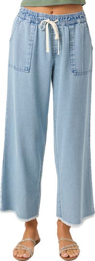 O'Neill Sevie Drawstring Denim Pants | Nordstrom