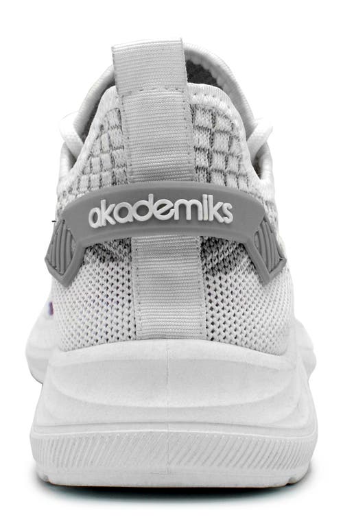 Akademiks Flux Slip-on Sneaker In Gray