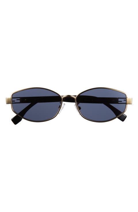Baguette 56mm Geometric Sunglasses