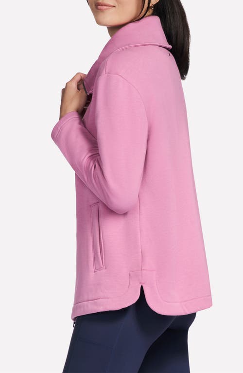 Skechers Go Snuggle™ Tunic Full Zip Jacket In Pink