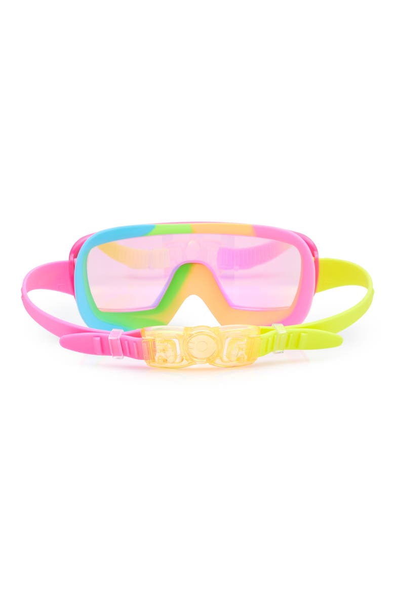 Kids' Shield Swim Goggles, Alternate, color, RAINBOW