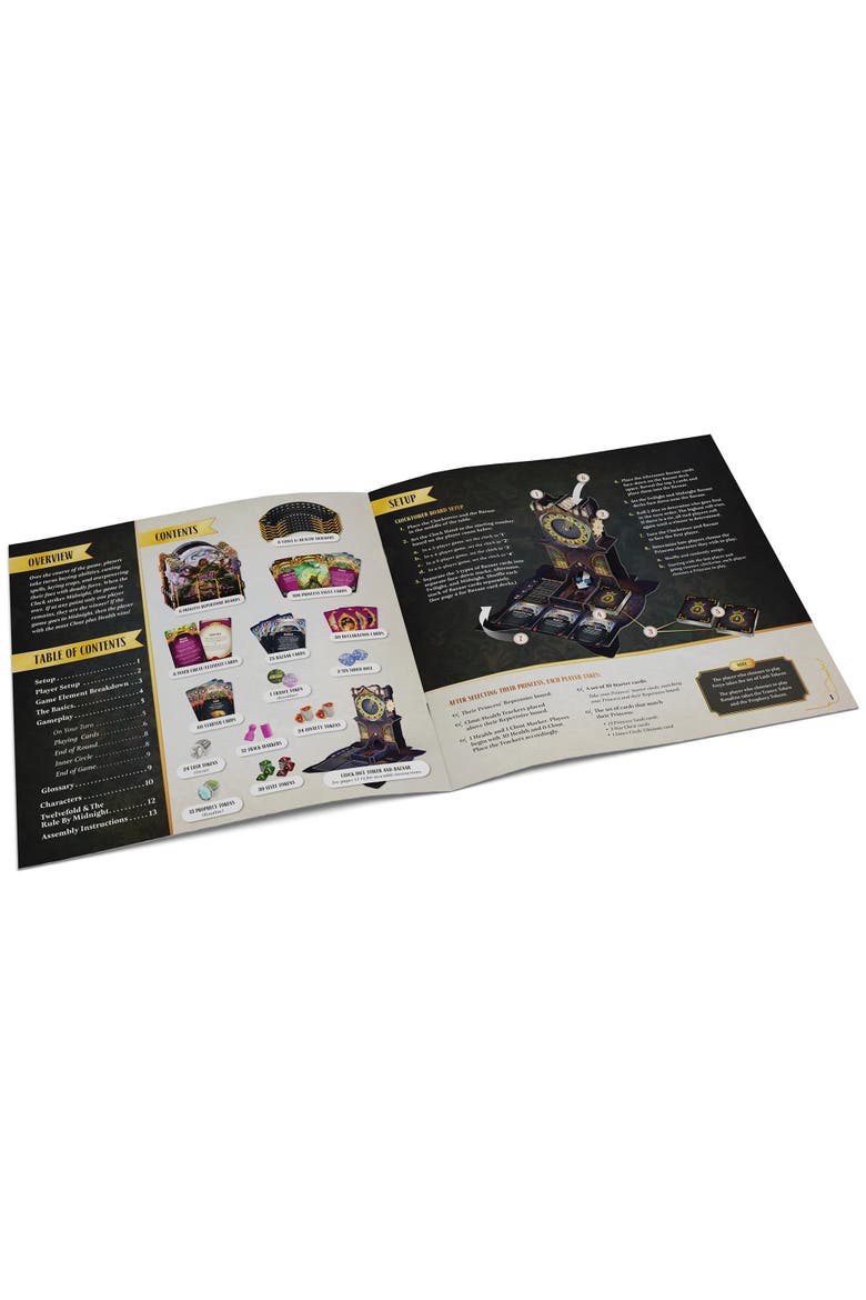 Queen By Midnight Deckbuilding Board Game, Ages 12+, Alternate, color, Multicolored
