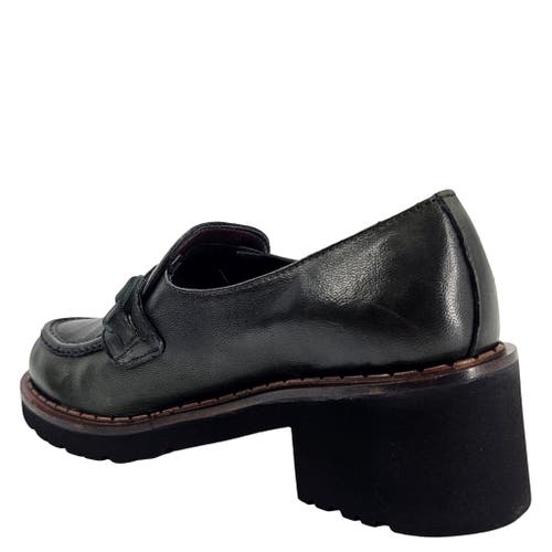 Madison Maison Lug Sole Chunky Loafer In Black