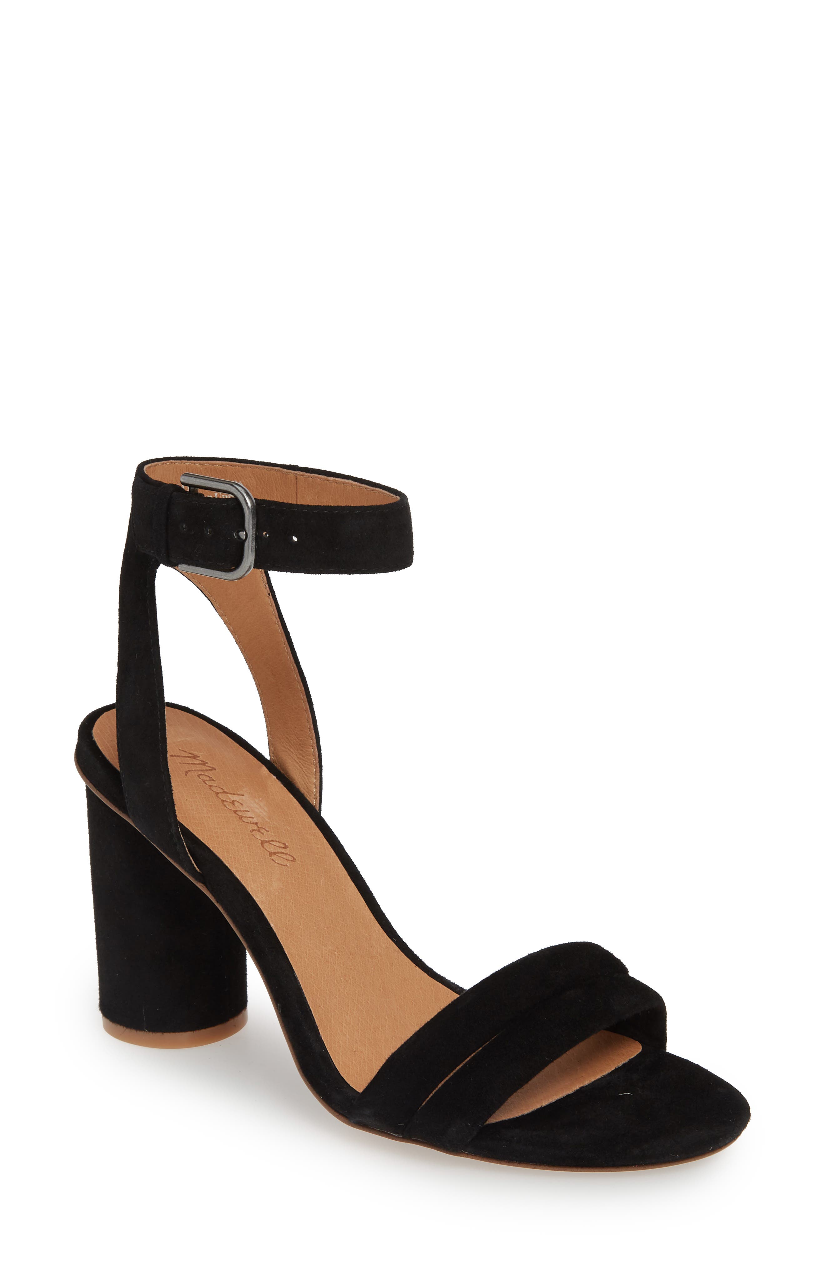 Madewell The Rosalie High Heel Sandal, Main, color, 