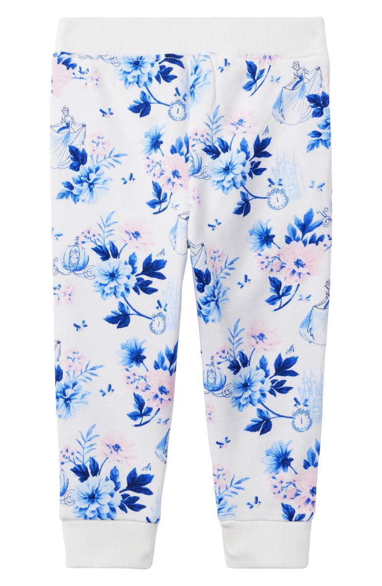 Janie and Jack x Disney Kids' 'Cinderella' French Terry Graphic Joggers, Alternate, color, 