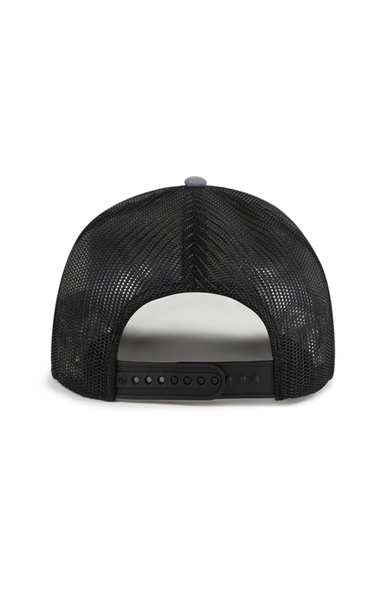 '47 Men's '47 Charcoal Los Angeles Dodgers Carbon Rope Trucker Adjustable Hat, Alternate, color, Charcoal