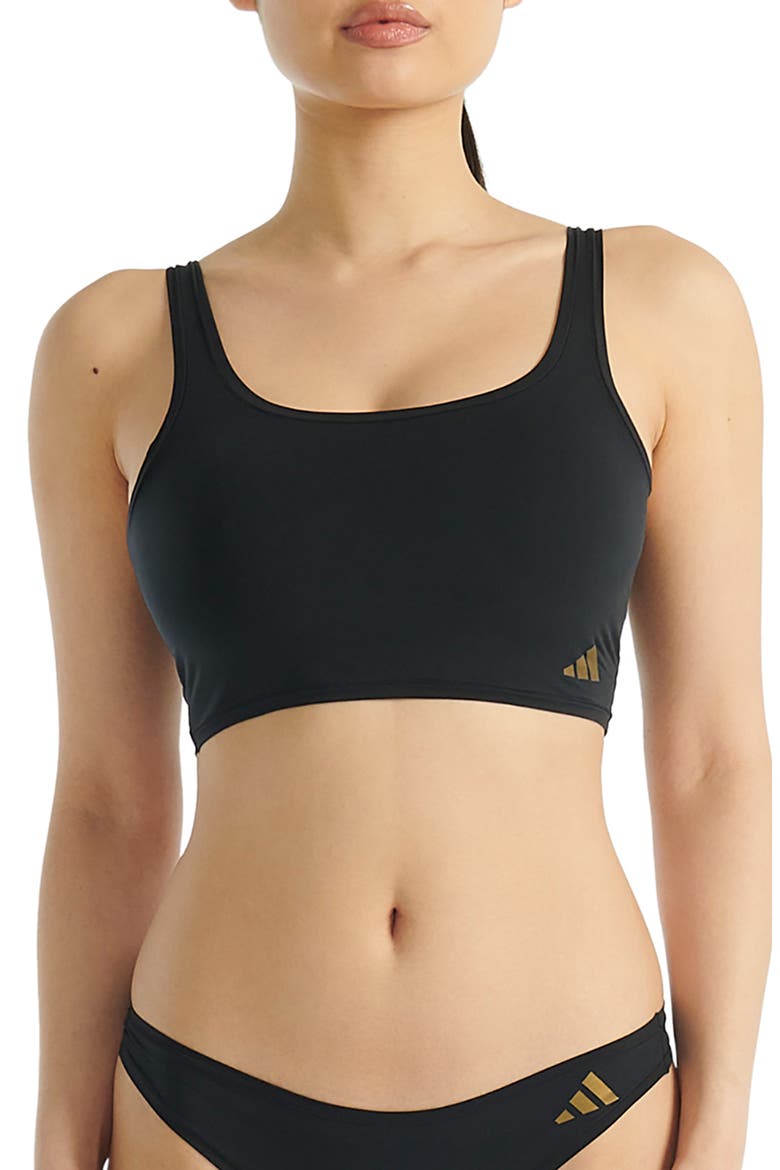 Crop Tank Top, Main, color, BLACK