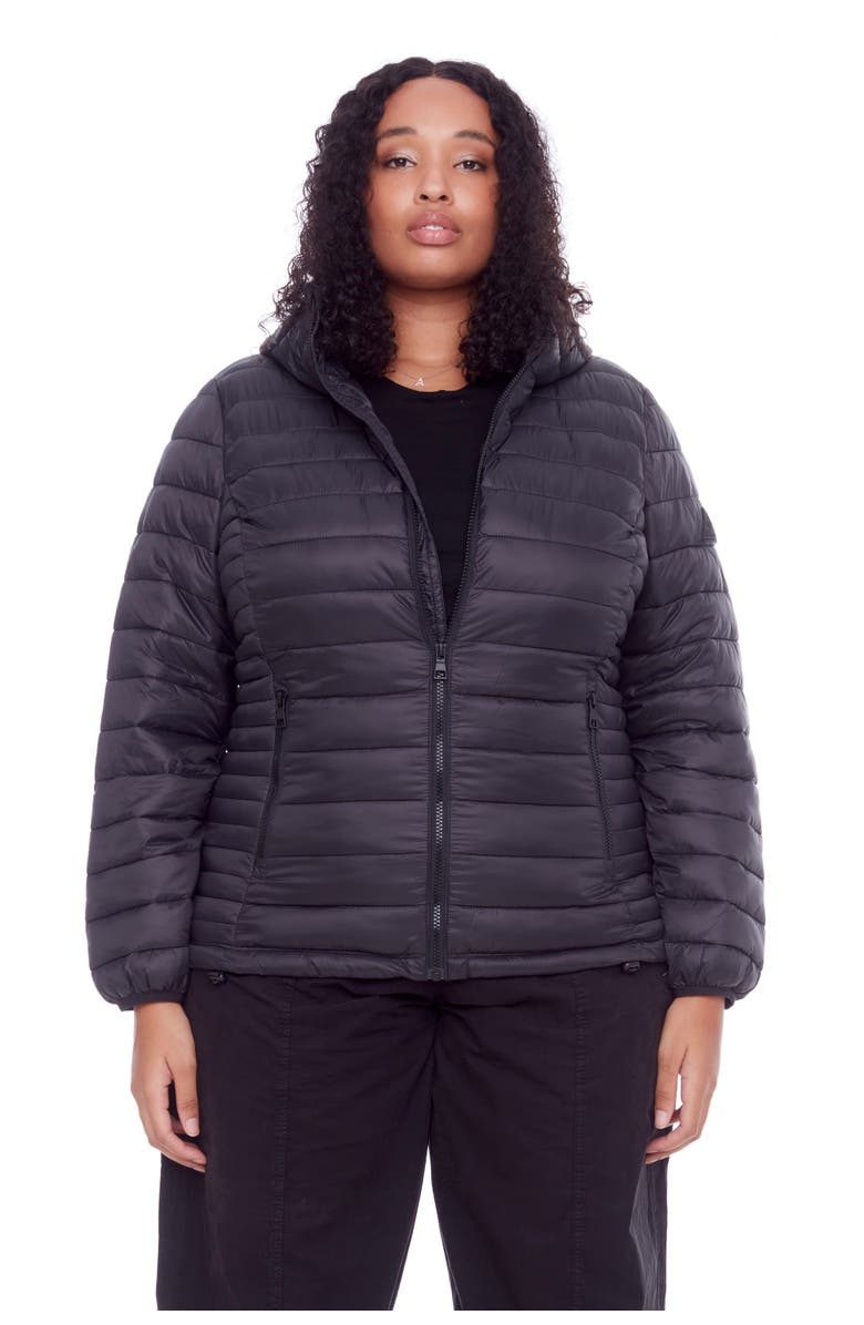 Alpine North YOHO PLUS SIZE - Vegan Down Lightweight Packable Puffer Jacket & Bag, Main, color, 