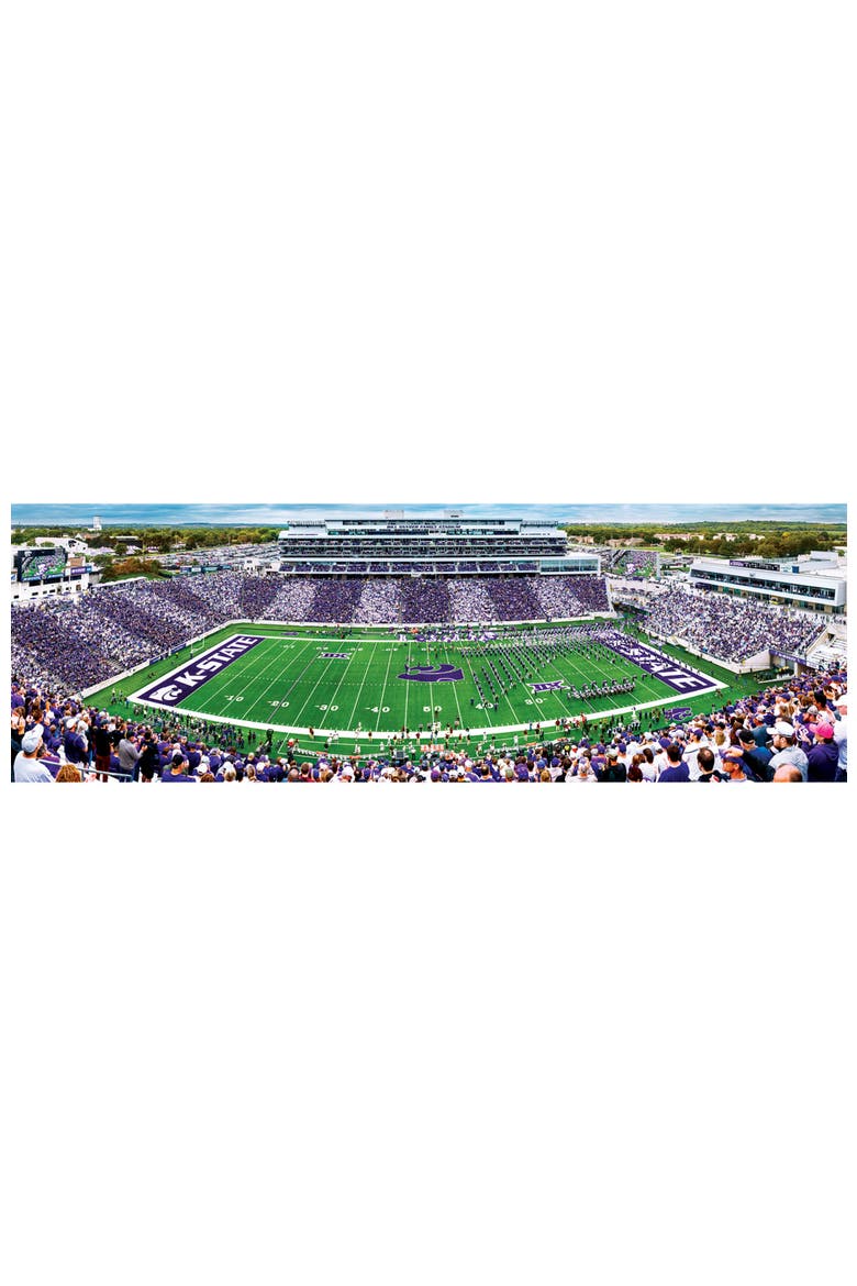 Kansas State Wildcats 1000pc Pano Puzzle, Alternate, color, Multicolor