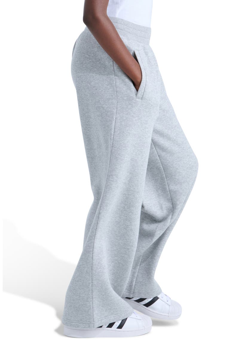 Kids' Essential OG Wide Leg Sweatpants, Alternate, color, GREY HEATHER