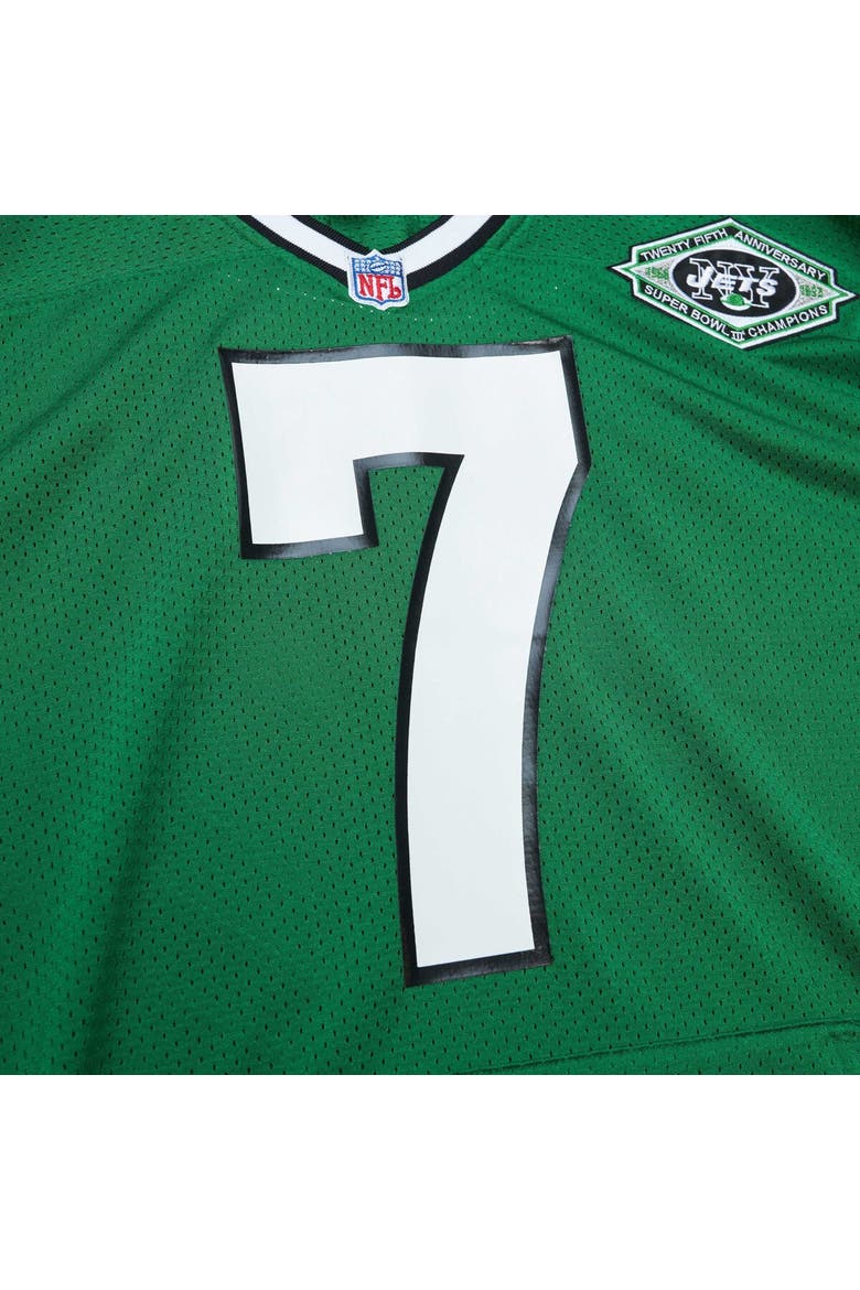 Men's Mitchell & Ness Boomer Esiason Kelly Green New York Jets 1993 Authentic Retired Player Pocket Jersey, Alternate, color, Green