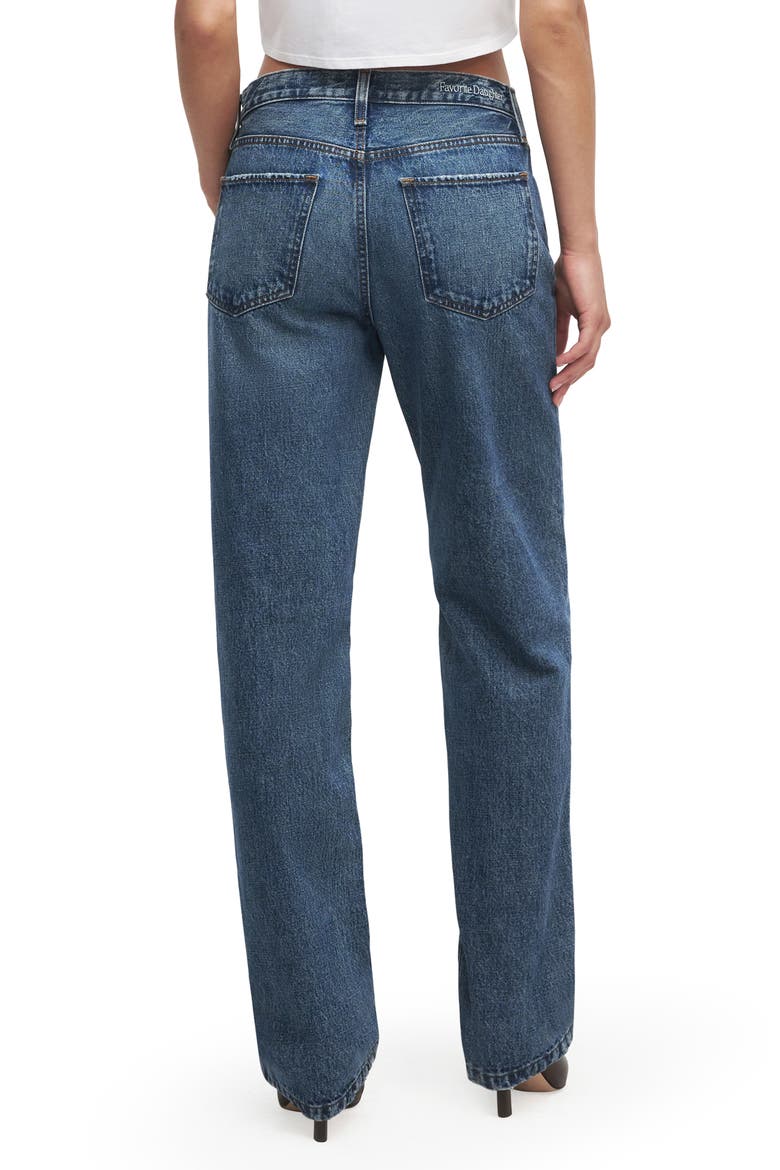 The Mikaela Low Rise Slim Straight Leg Jeans, Alternate, color, CHARLESTOWN