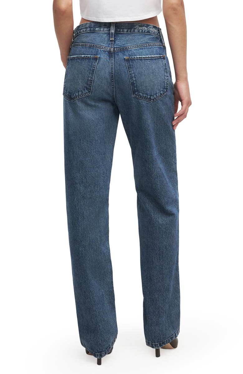 Favorite Daughter The Mikaela Low Rise Slim Straight Leg Jeans, Alternate, color, Charlestown