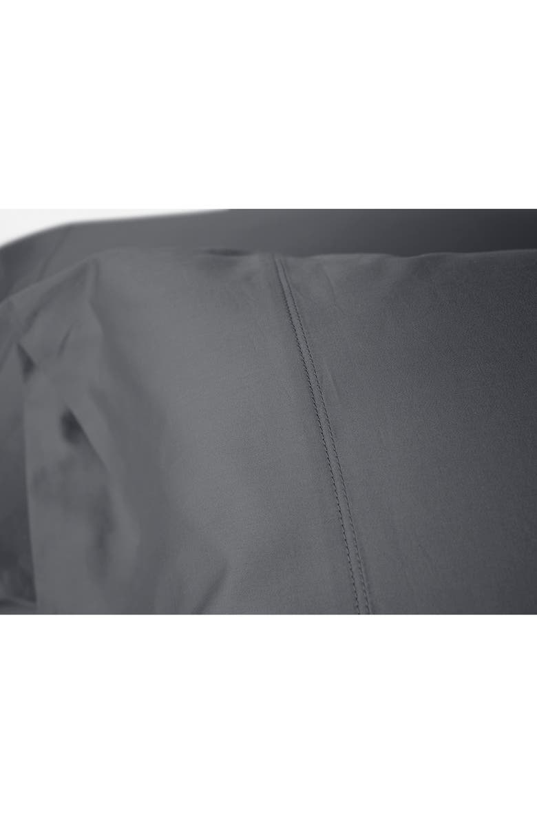 Coyuchi Classic Organic Cotton Sateen Pillowcases, Alternate, color, Graphite