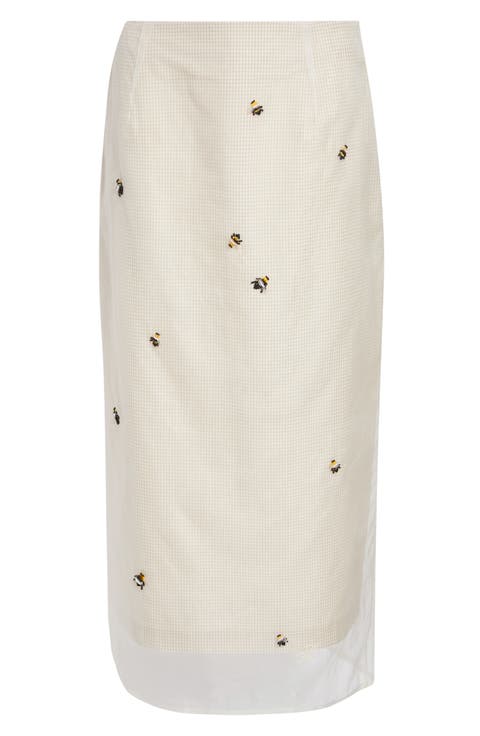 Roxane Embroidered Skirt
