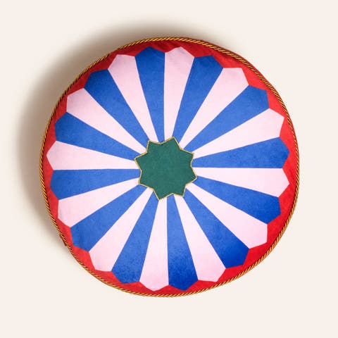 Hansi Digital Printed Round Home Accent