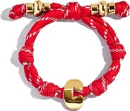 BaubleBar Knotty Initial Bracelet