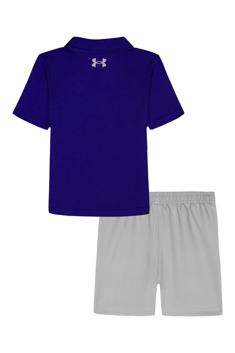 Kids' Performance Polo & Pull-On Shorts Set, Alternate, color, ROYAL