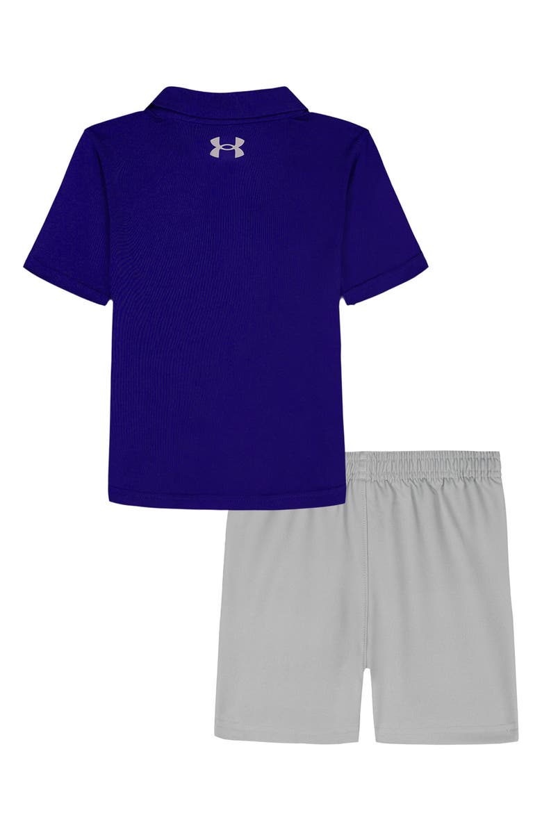 Under Armour Kids' Performance Polo & Pull-On Shorts Set, Alternate, color, Royal